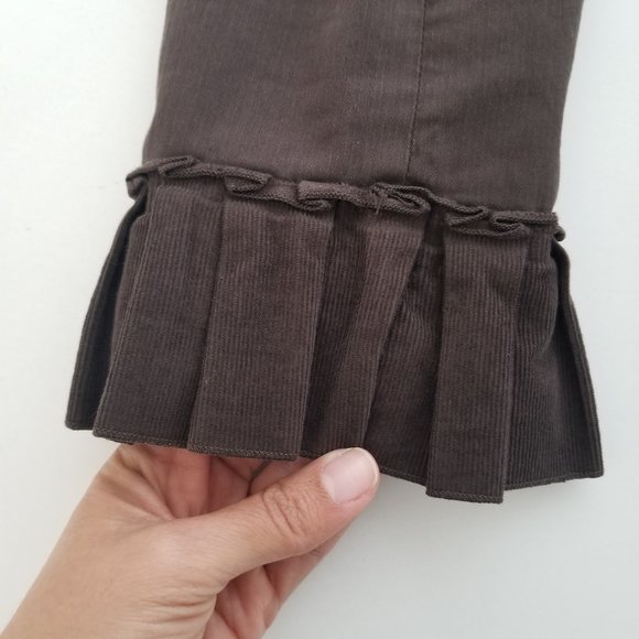 D&G Corduroy 3/4 Sleeve Jacket Brown Size S - Picture 7 of 16